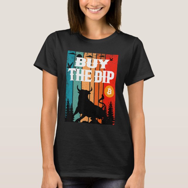 T-shirt Acheter Le Dip Crypto Bitcoin Trading & Mining Act (Devant)