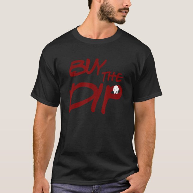 T-shirt Acheter Le Marché De La Cryptomonnaie Dip (Devant)