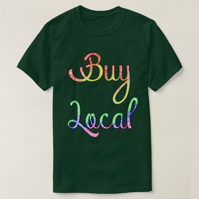 T-shirt Acheter Local Farmers Professional Vegan Powerlift (Design devant)