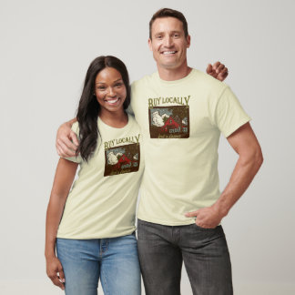 T-shirt Acheter local, nourrir un agriculteur