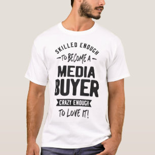 T-shirt Acheteur de médias