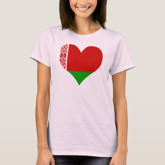 T-shirt Achetez le drapeau du Belarus (Devant)