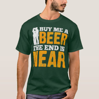 T-shirt Achetez-moi une bière Enterrement de vie de garçon