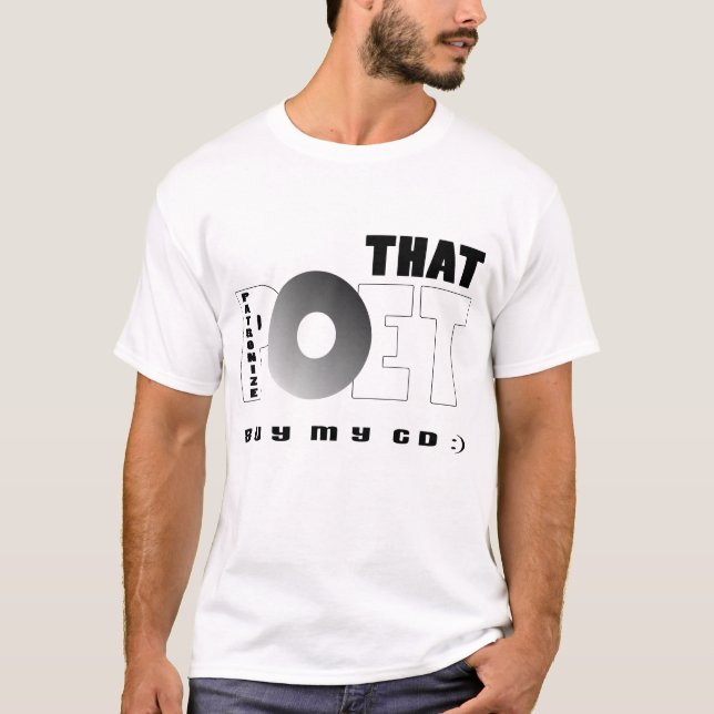 T-shirt Achetez mon CD :) (Devant)