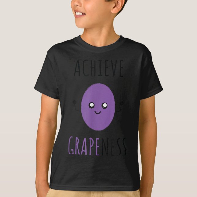 T-shirt Achieve Gness - Kawaii Style G  (Devant)