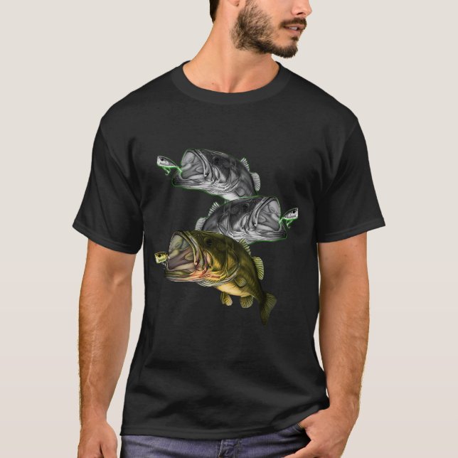 T-shirt Achigan à grande bouche (Devant)
