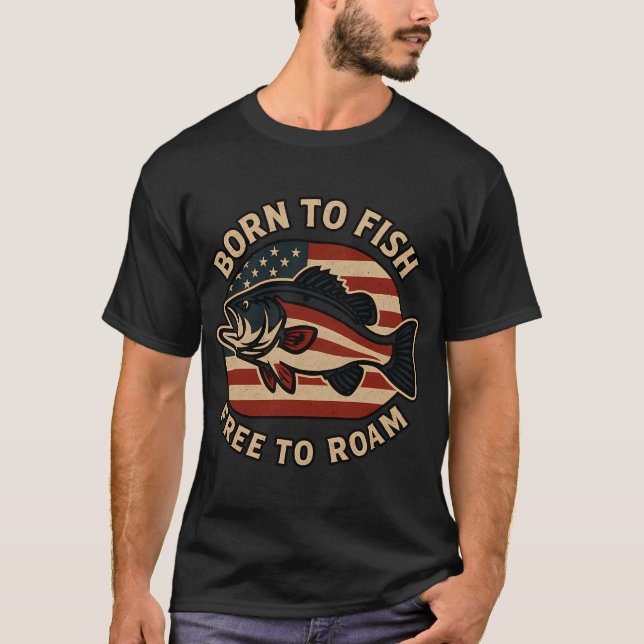T-shirt achigan à petite bouche (Devant)
