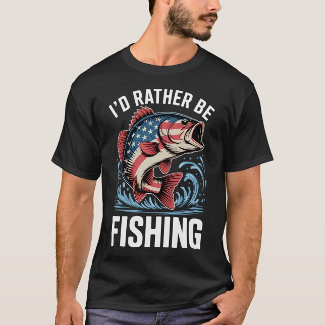 T-shirt achigan d'Amérique (Devant)
