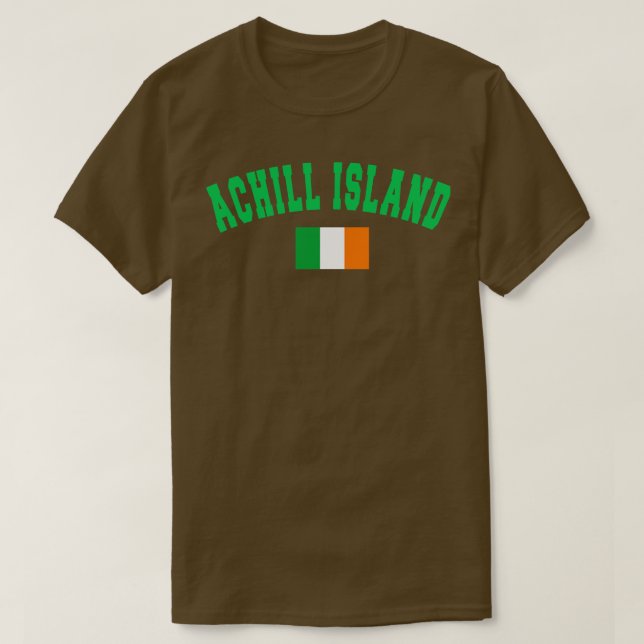 T-SHIRT ACHILL ISLAND IRLANDE (Design devant)