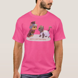 T-shirt Achille Et Patroculus Chat Pun