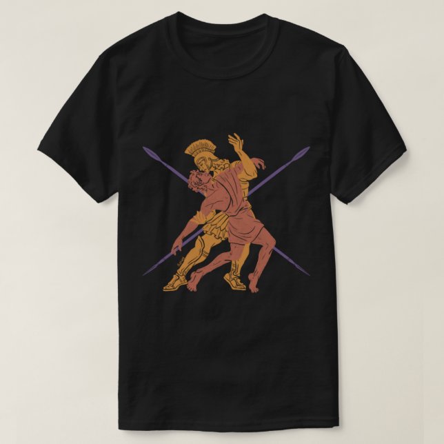 T-shirt Achilles et Patroclus (Design devant)