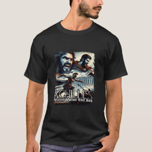 T-shirt Achilles Valor Honorer la mythologie grecque Guerr