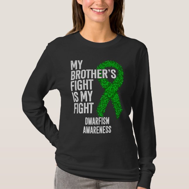 T-shirt Achondroplasia My Brother's Fight Is My Fight Dwar (Devant)