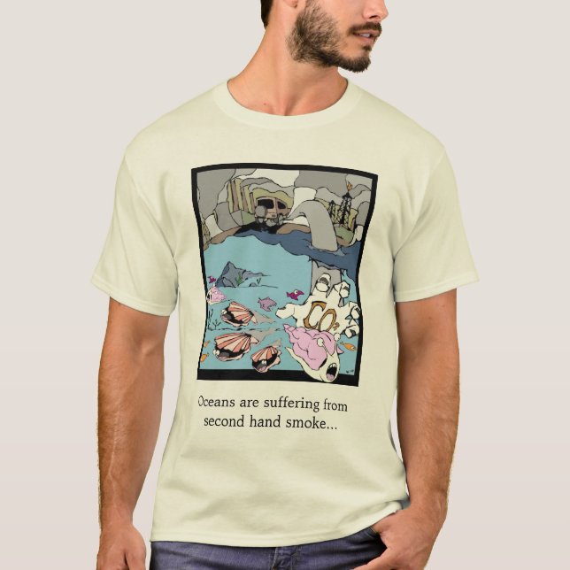 T-shirt Acidification d'océan (Devant)