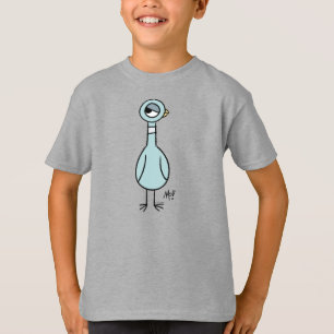 T-shirt Acier pour les enfants de l'oeil côté pigeon