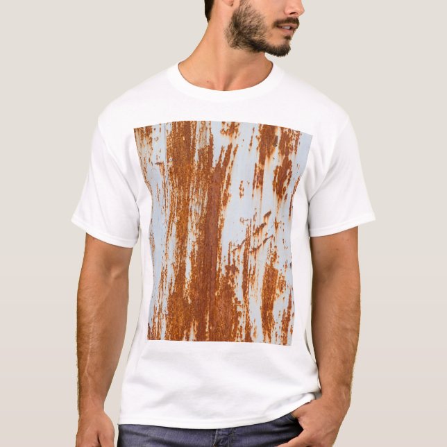 T-shirt Acier rustique : Grunge Wall Texture (Devant)