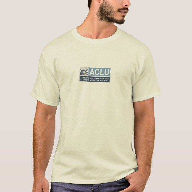 T-shirt ACLU du Kansas et du Missouri occidental (Devant)