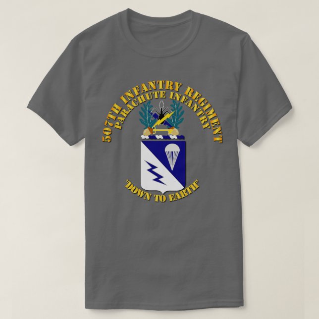 T-shirt ACO 507e régiment d'infanterie (Design devant)