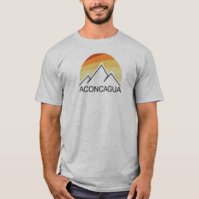 T-shirt Aconcagua Retro (Devant)