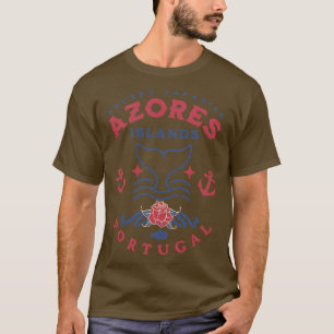 T-shirt Açores Iles Portugal Secret Paradise