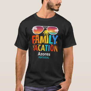 T-shirt Açores Vacances en famille les plus belles îles