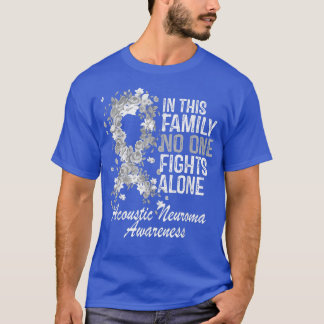T-shirt Acoustic Neuroma Awareness Shirt Flower Awareness 