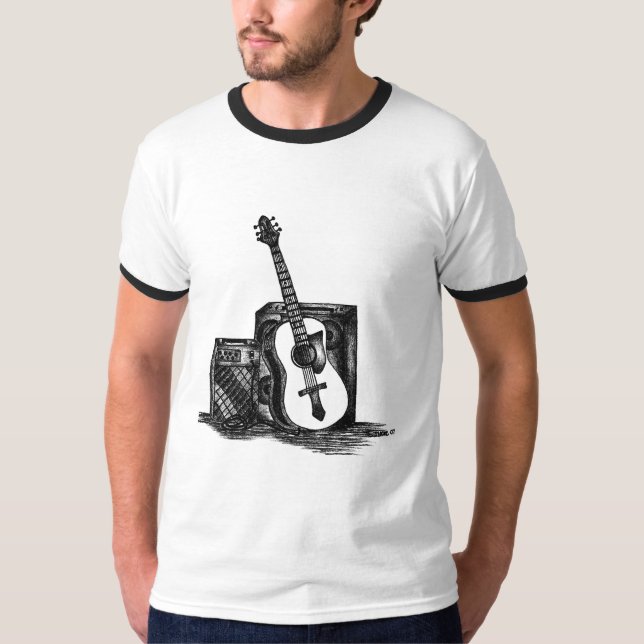 T-shirt acoustique (Devant)