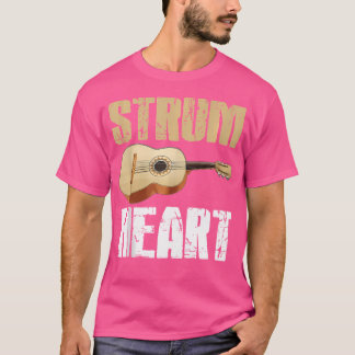 T-shirt Acoustique Guitare Player Musique Musicien Guitari