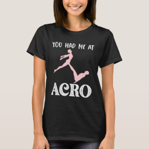 T-shirt Acro Yoga Amateurs Cadeau pour les couples, gymnas