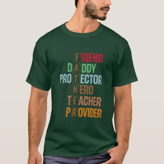 T-shirt Acronyme de PÈRE Conception de mot significatif Ar