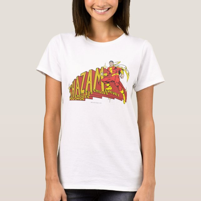 T-shirt Acronyme de Shazam (Devant)