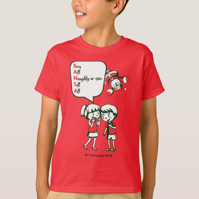 T-shirt Acronyme père Noël Tee (Devant)