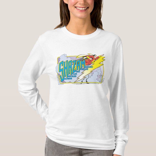 T-shirt Acronyme Shazam 2 (Devant)