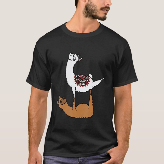 T-shirt Acroyoga Lama (Devant)