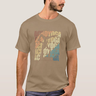 T-shirt Acroyoga Sport Fitness Équilibre ami