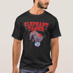 T-shirt Actes de cirque du costume de carnaval d'Elephant
