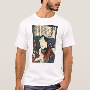 T-shirt Acteur de Kabuki par Kunisada Utagawa