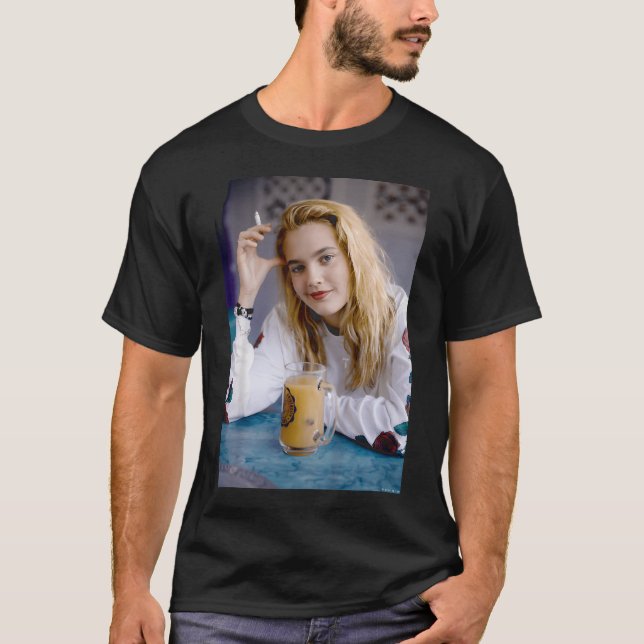 T-shirt Acteur de Scream Drew Barrymore ET par Michael (Devant)