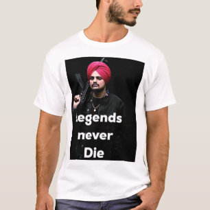 T-shirt Acteur de Wala pour homme d'orignal indien Sidhu F
