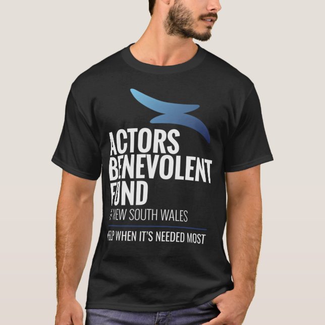 T-shirt Acteurs Fonds Bénévole De Nsw Merchandise. (Devant)