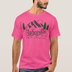T-shirt Actif Asheville Caroline du Nord