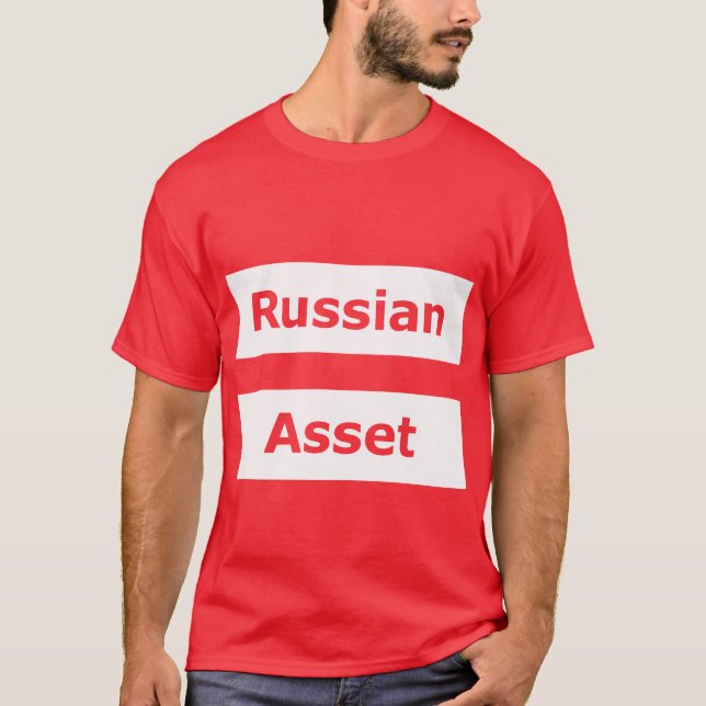 T-shirt Actif russe (hommes) (Devant)