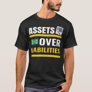 T-shirt Actifs sur passif Comptable Saison fiscale de l'AC