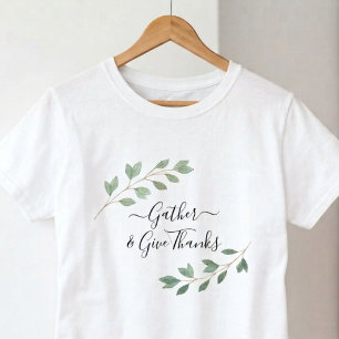 T-shirt Action de grâce élégante