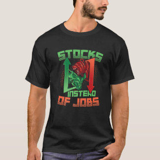 T-shirt Actionnaire Bull Bear Stock Marché Stock Trader