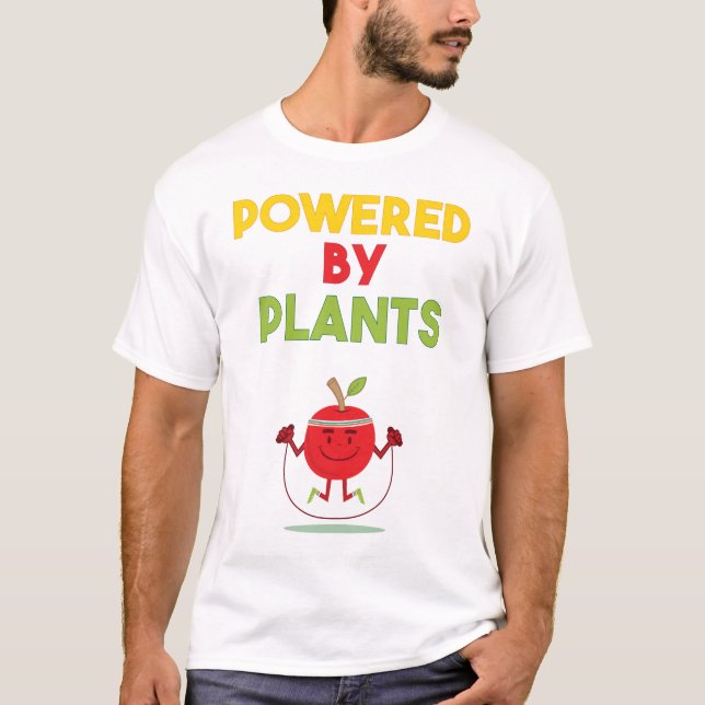 T-shirt Actionné PAR des PLANTES (Devant)