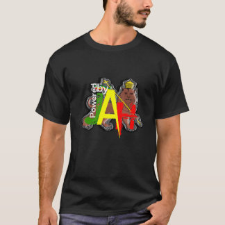 T-shirt Actionné par le lion de Jah de Judah Rastafari