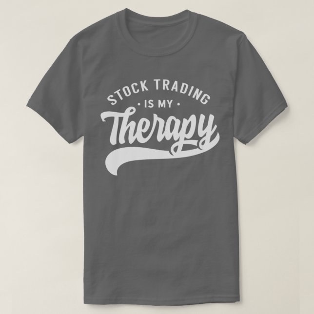 T-shirt actions de change stock stock trader trading 18 (Design devant)