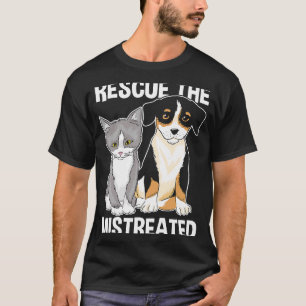 T-shirt Activiste animal Secourir Animaux Droits de conser