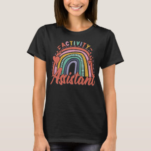 T-shirt Activité Assistant Arc en ciel Activités amusantes